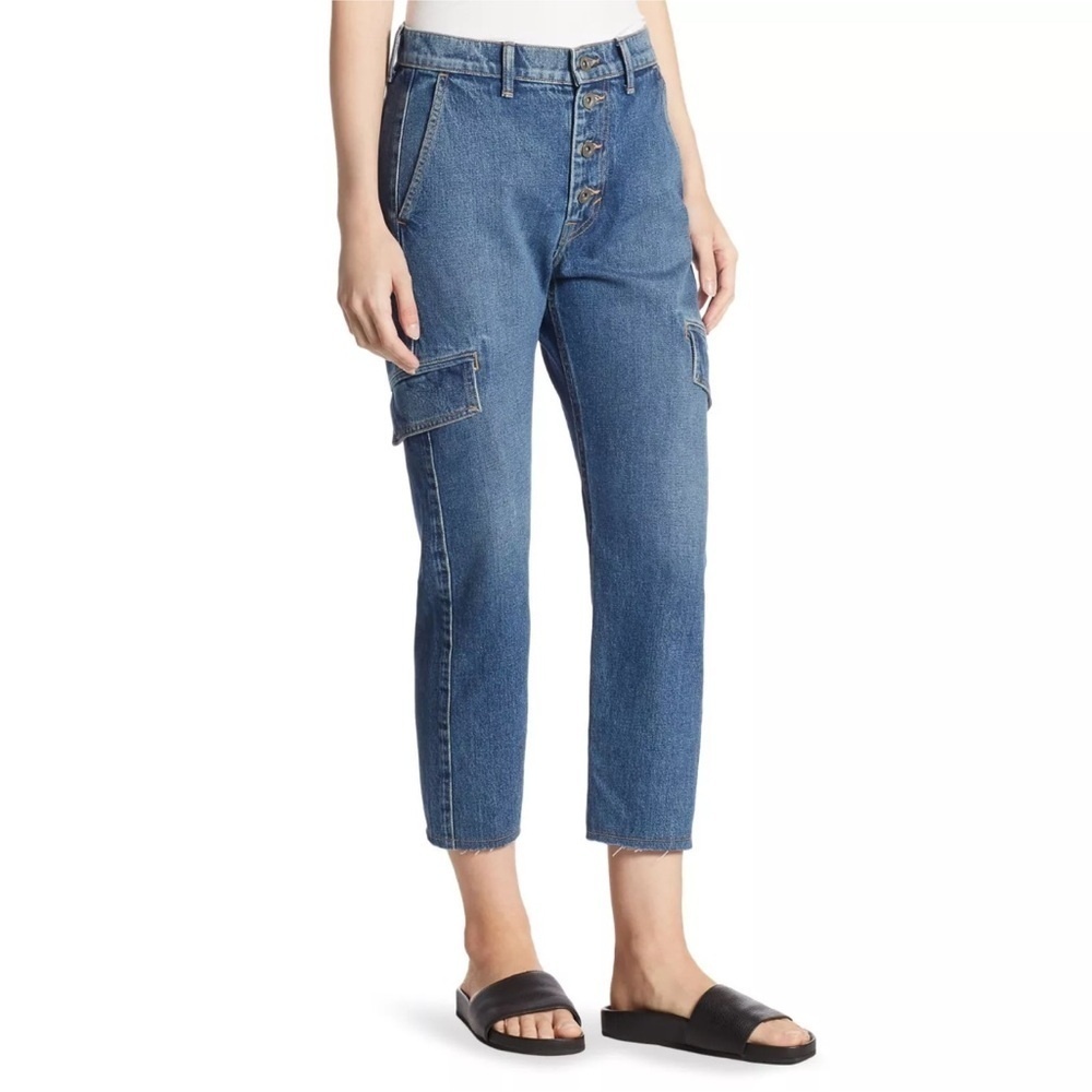 Vince Drop Slouch Cargo Jeans